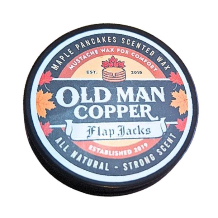 Old Man Copper "Flapjacks" Maple Pancake Mustache Wax 1 oz