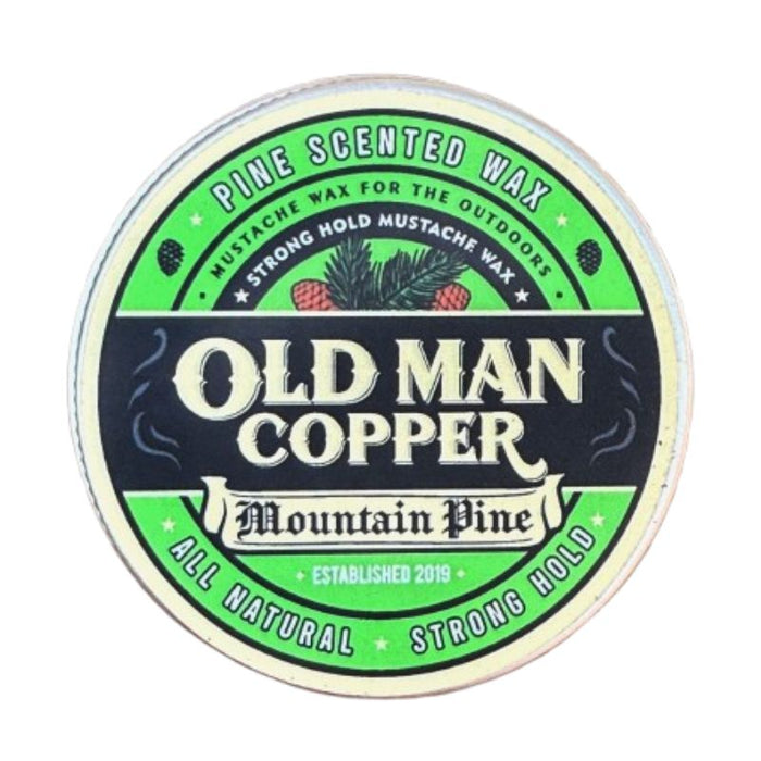 Old Man Copper "Mountain Pine" Pine Mustache Wax 1 oz
