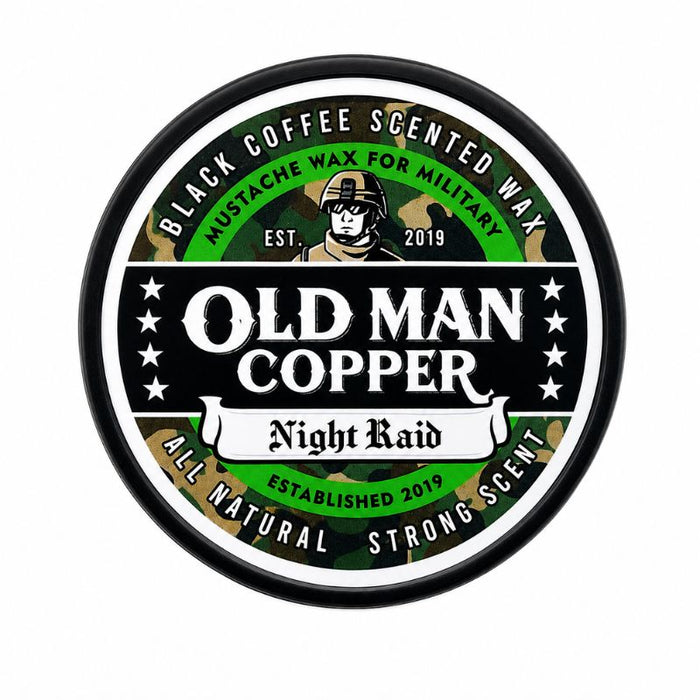 Old Man Copper "Night Raid" Coffee Beard Balm 4 oz