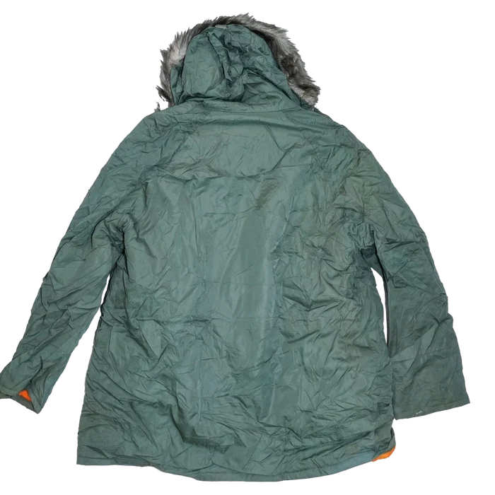 Olive N-3B Extreme Cold Weather Jacket - Large - Army & Outdoors - Parkas