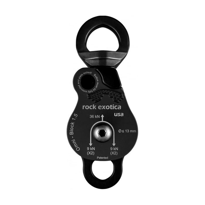 Omni-Block Double Sheave Swivel Pulley
