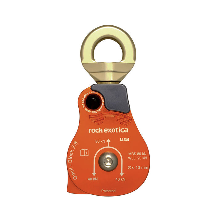 Omni-Block Single Swivel Pulley