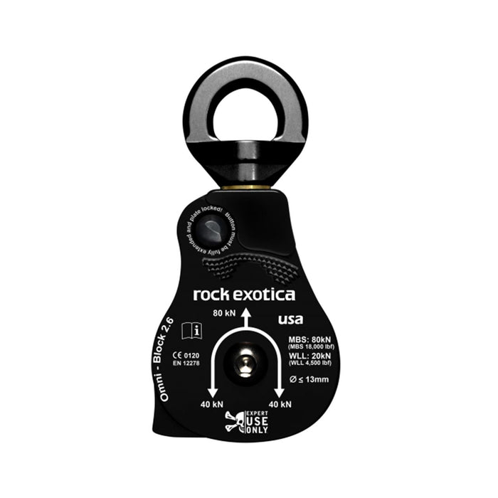 Omni-Block Single Swivel Pulley
