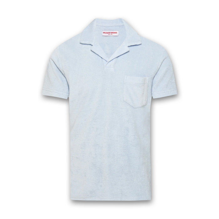 Orlebar Brown - Terry Polo in Surfside Blue - Nigel Clare