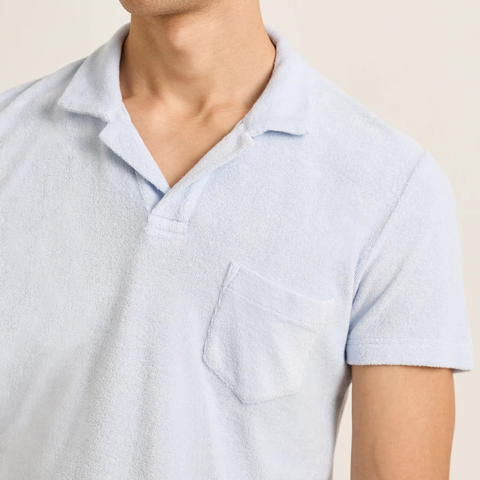 Orlebar Brown - Terry Polo in Surfside Blue - Nigel Clare