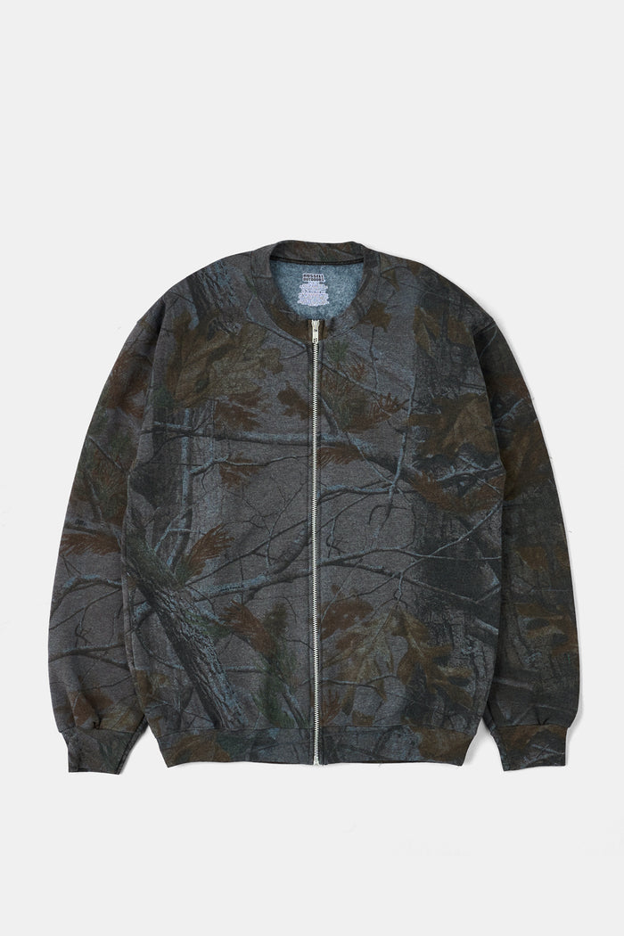 Over-dyed Realtree Camo Zip Crewneck Shirts