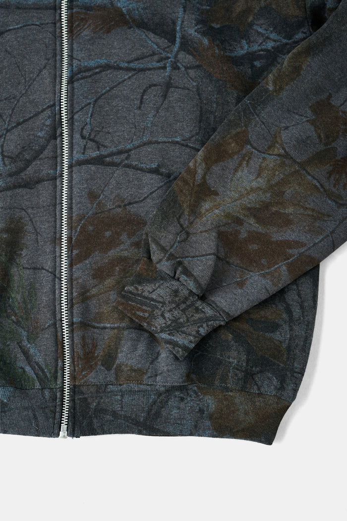 Over-dyed Realtree Camo Zip Crewneck Shirts