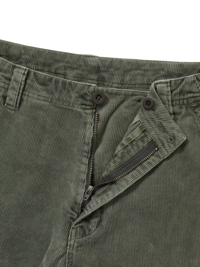 Overdyed Corduroy Cargo Short