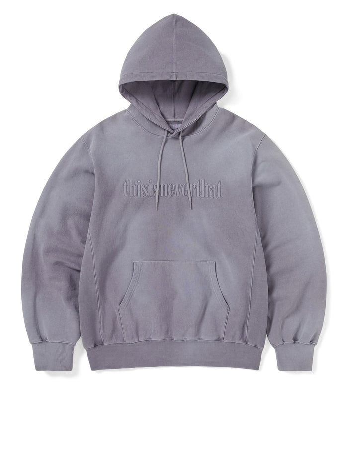 Overdyed Embroidery Hoodie