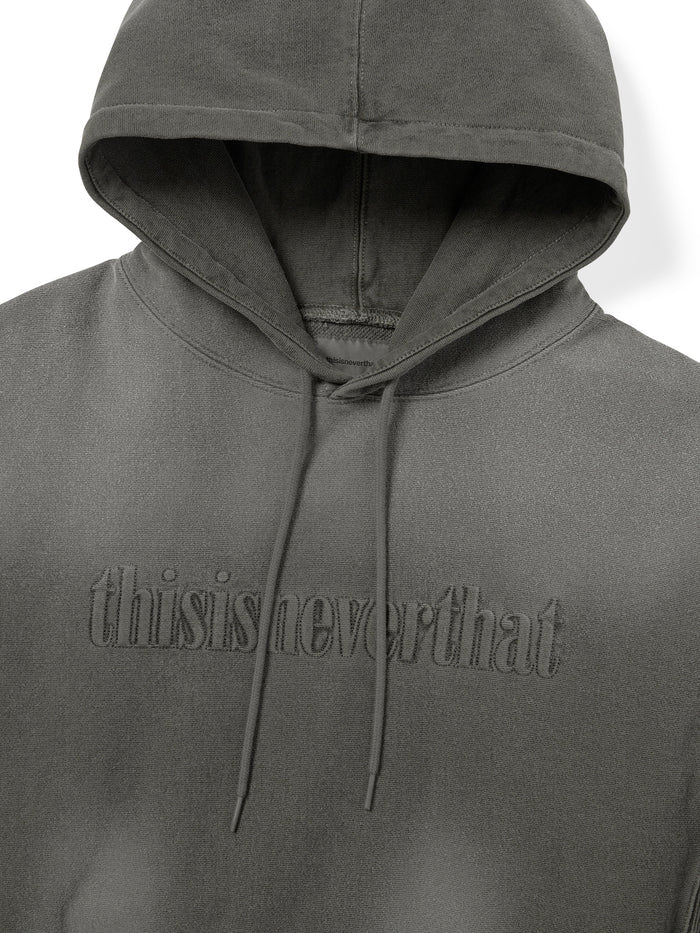 Overdyed Embroidery Hoodie