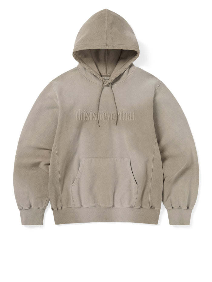 Overdyed Embroidery Hoodie