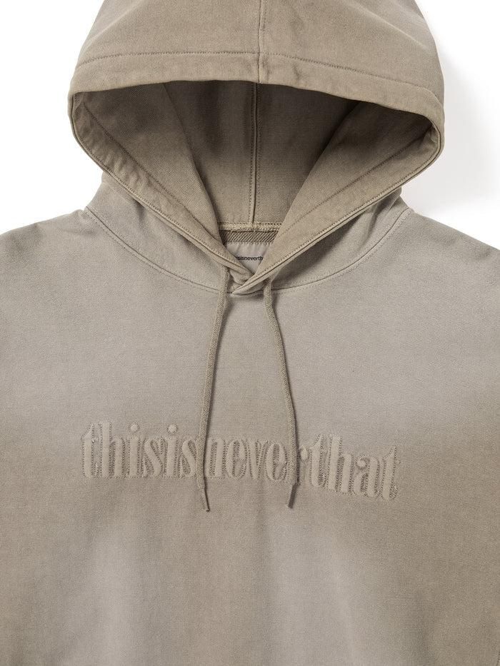 Overdyed Embroidery Hoodie