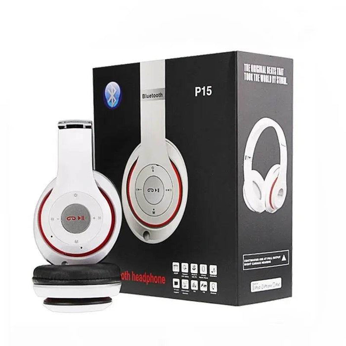 P15 Wireless Bluetooth Headphones Over Ear Foldable Headset for Gaming - Dubai Offers Today