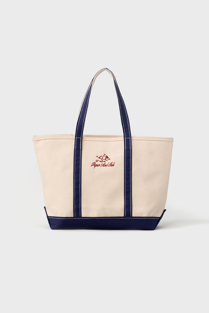 Paper &amp; Ink Cotton Club Dragon Logo Tote Bag
