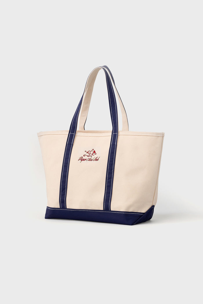Paper &amp; Ink Cotton Club Dragon Logo Tote Bag