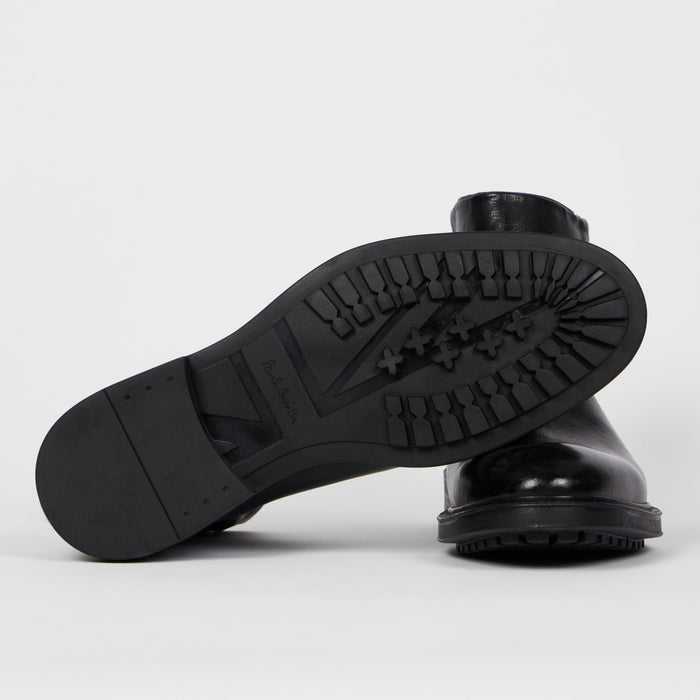 Paul Smith - Nik Leather Boots in Black - Nigel Clare