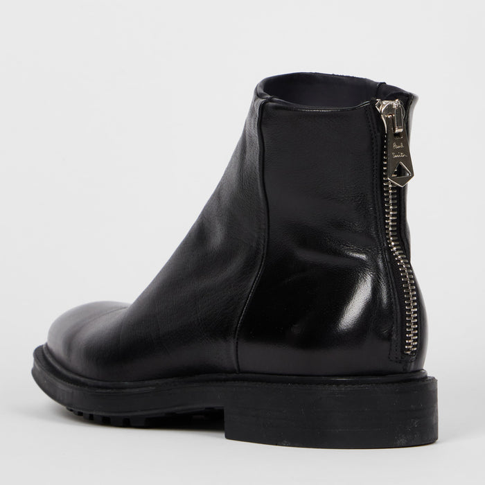 Paul Smith - Nik Leather Boots in Black - Nigel Clare