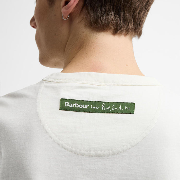 Paul Smith Loves Barbour - Fishing Jacket T-Shirt in Whisper - Nigel Clare