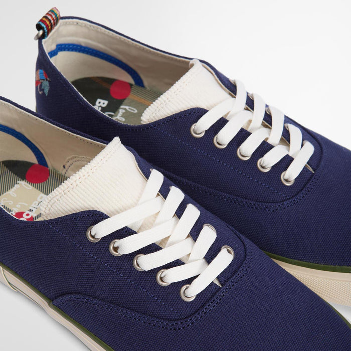 Paul Smith Loves Barbour - Plimsoll in Dark Navy - Nigel Clare