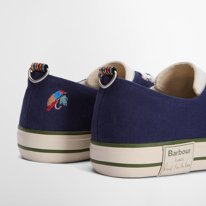 Paul Smith Loves Barbour - Plimsoll in Dark Navy - Nigel Clare