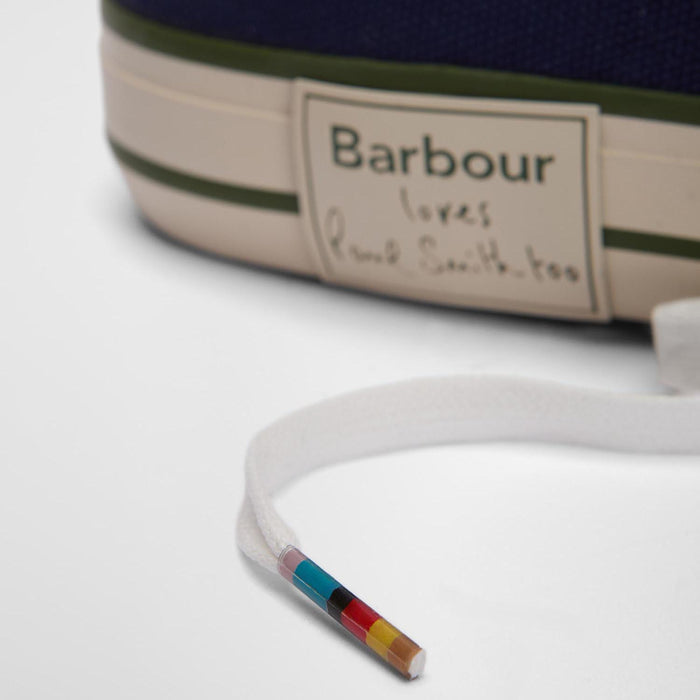 Paul Smith Loves Barbour - Plimsoll in Dark Navy - Nigel Clare