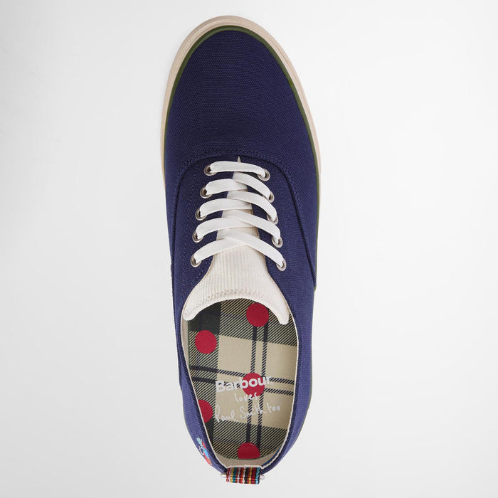Paul Smith Loves Barbour - Plimsoll in Dark Navy - Nigel Clare