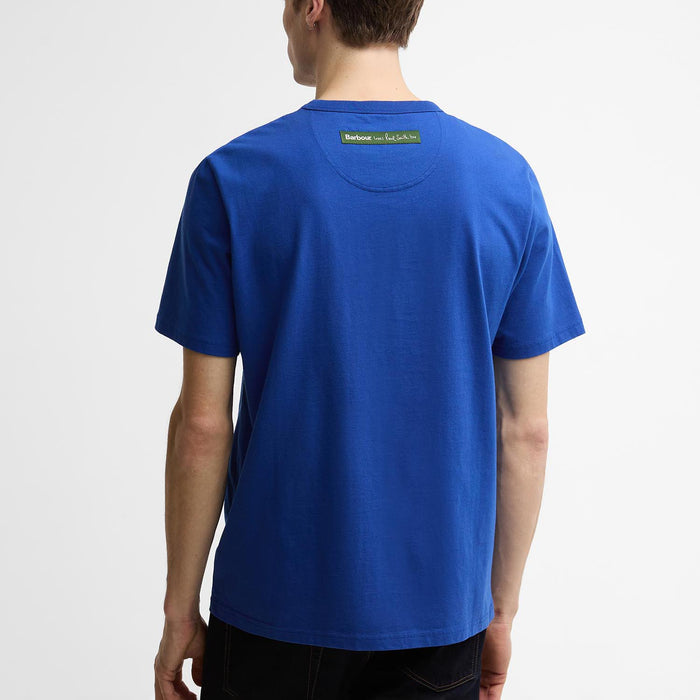 Paul Smith Loves Barbour - Scoop T-Shirt in Royal Blue - Nigel Clare