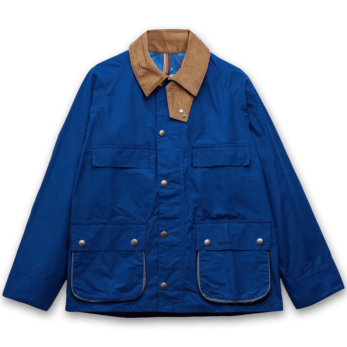 Paul Smith Loves Barbour - Sugarlump Bedale Jacket in Royal Blue - Nigel Clare