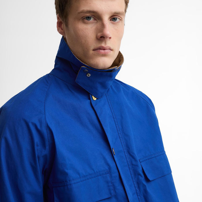 Paul Smith Loves Barbour - Sugarlump Bedale Jacket in Royal Blue - Nigel Clare