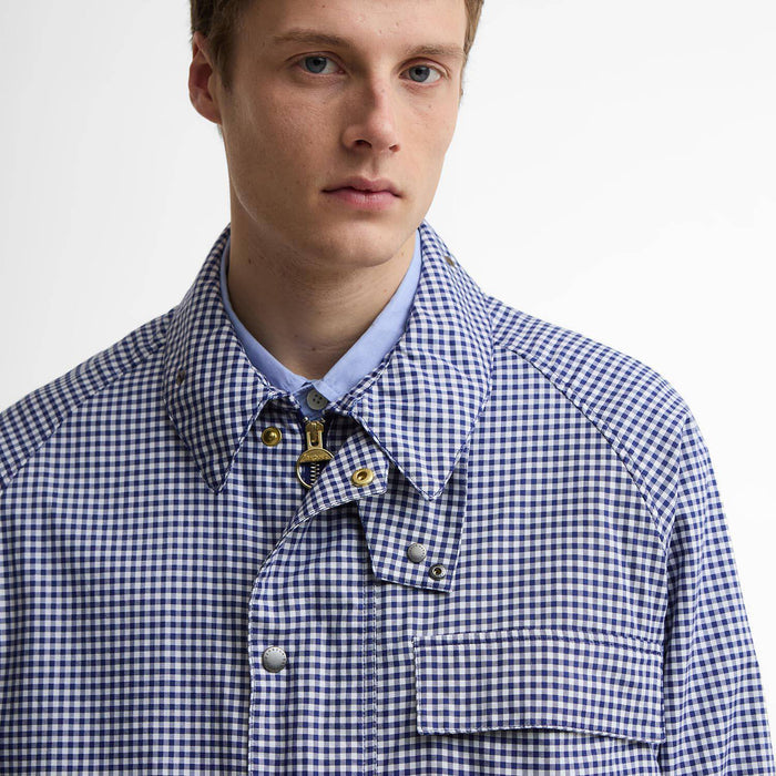 Paul Smith Loves Barbour - Transport Casual Jacket in Navy/White - Nigel Clare