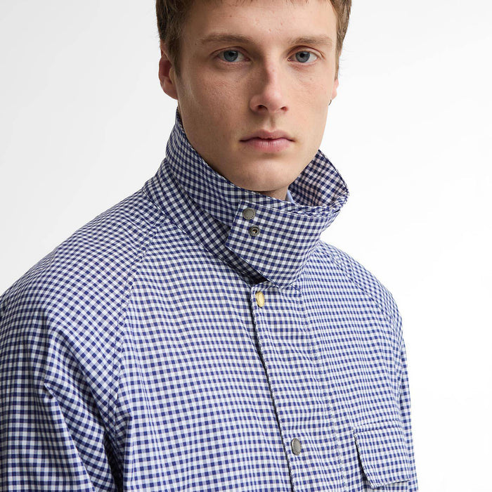 Paul Smith Loves Barbour - Transport Casual Jacket in Navy/White - Nigel Clare