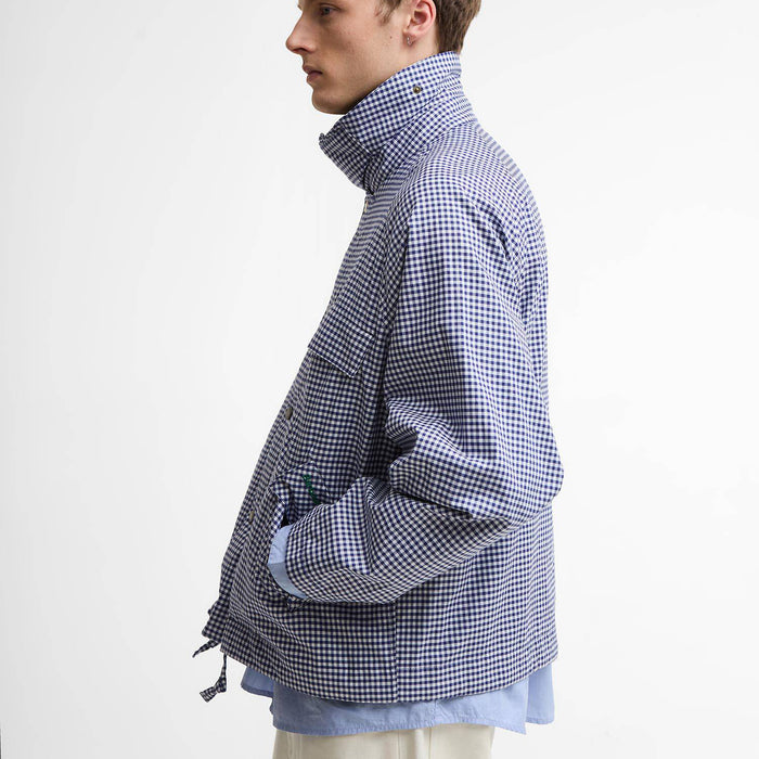 Paul Smith Loves Barbour - Transport Casual Jacket in Navy/White - Nigel Clare