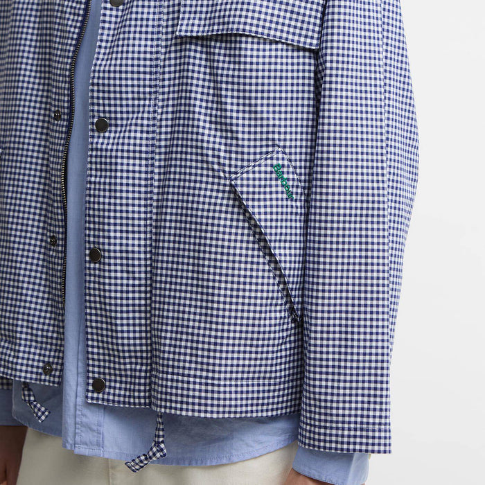 Paul Smith Loves Barbour - Transport Casual Jacket in Navy/White - Nigel Clare