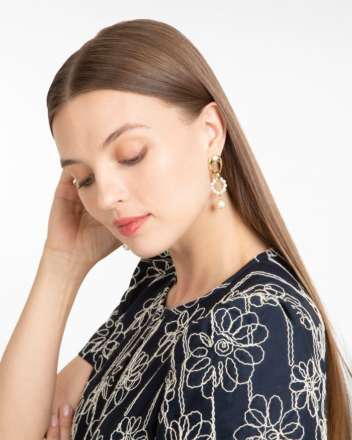 Pearl Drop Earrings