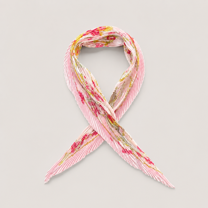Pink Hermes Psisse Scarf