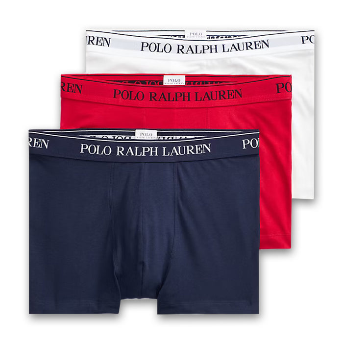 Polo Ralph Lauren - Boxer Shorts 3-Pack in Red/White/Navy - Nigel Clare