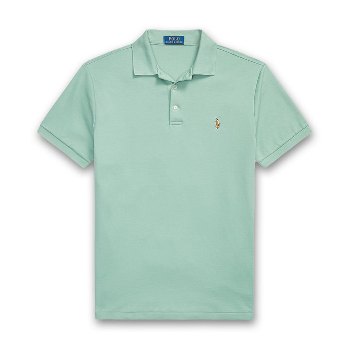 Polo Ralph Lauren - Custom Slim Fit Soft Polo Shirt in Mint - Nigel Clare
