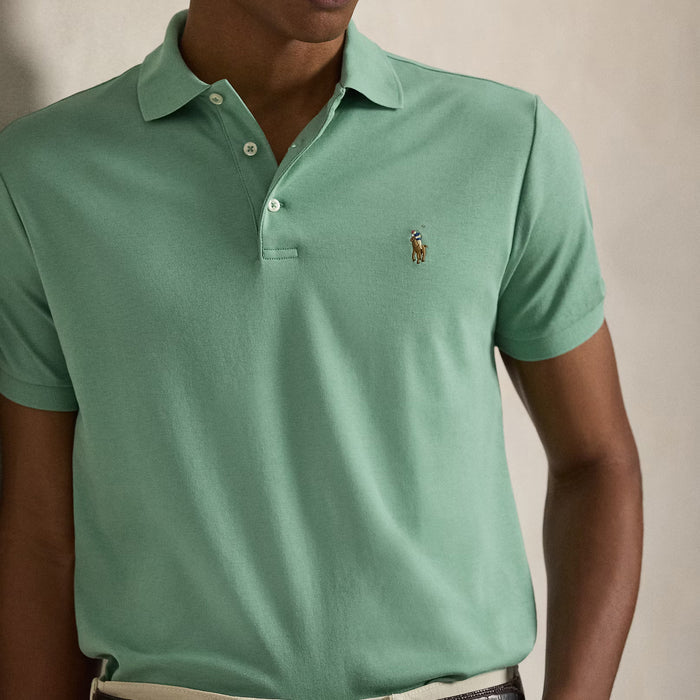Polo Ralph Lauren - Custom Slim Fit Soft Polo Shirt in Mint - Nigel Clare