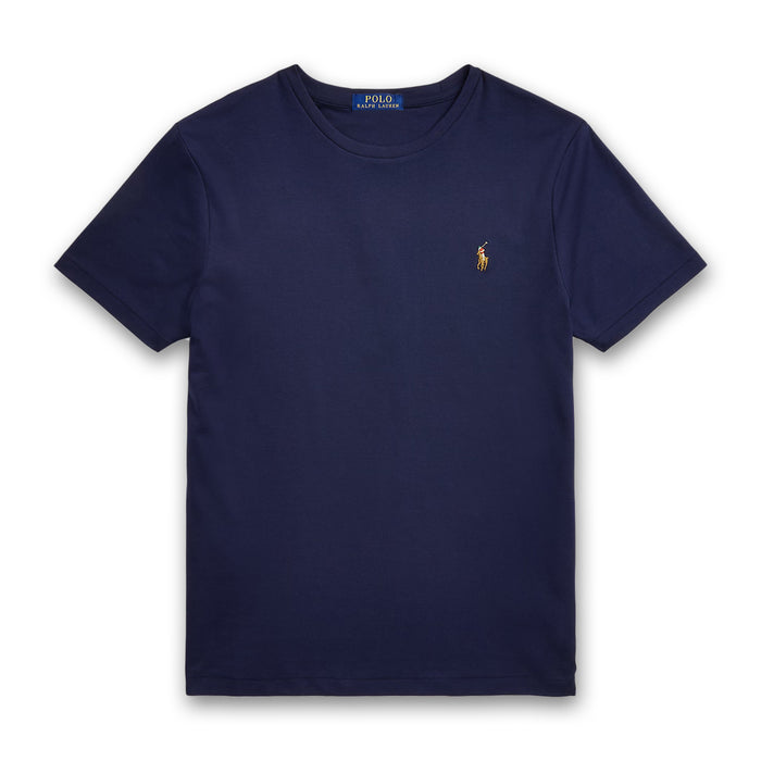 Polo Ralph Lauren - Custom Slim Fit Soft T-Shirt in Navy - Nigel Clare