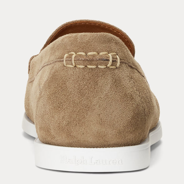 Polo Ralph Lauren - Merton Suede Venetian Loafer in Beige - Nigel Clare