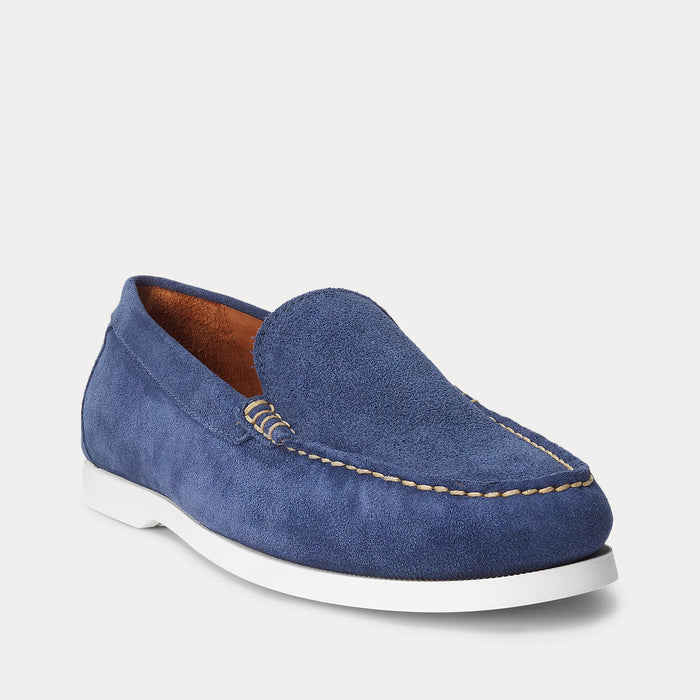 Polo Ralph Lauren - Merton Suede Venetian Loafer in Navy - Nigel Clare