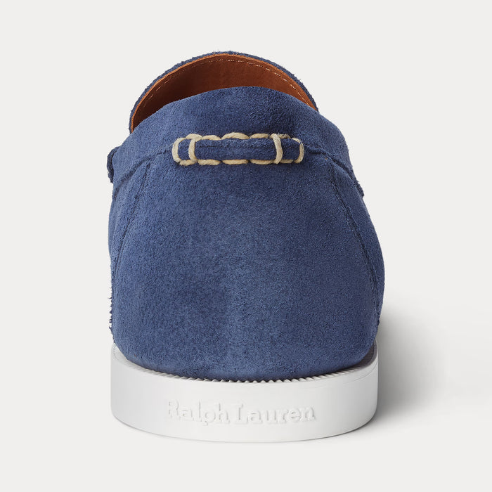 Polo Ralph Lauren - Merton Suede Venetian Loafer in Navy - Nigel Clare