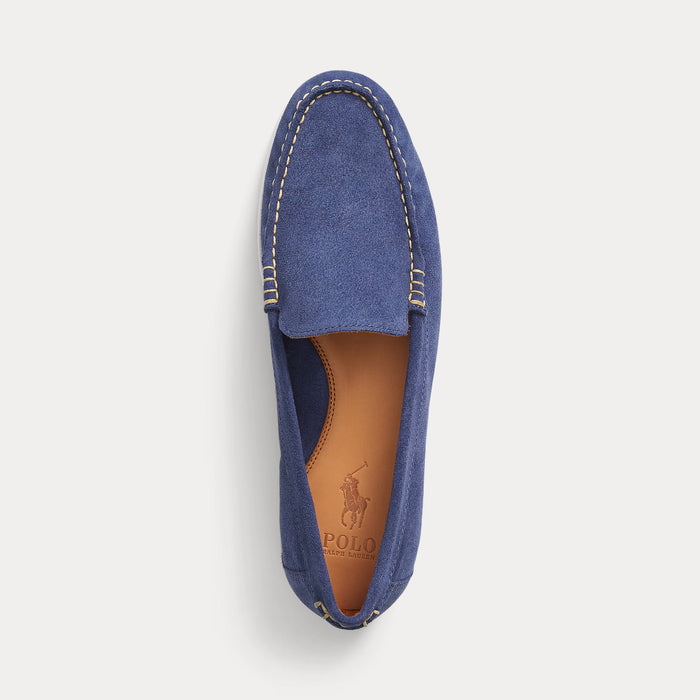 Polo Ralph Lauren - Merton Suede Venetian Loafer in Navy - Nigel Clare