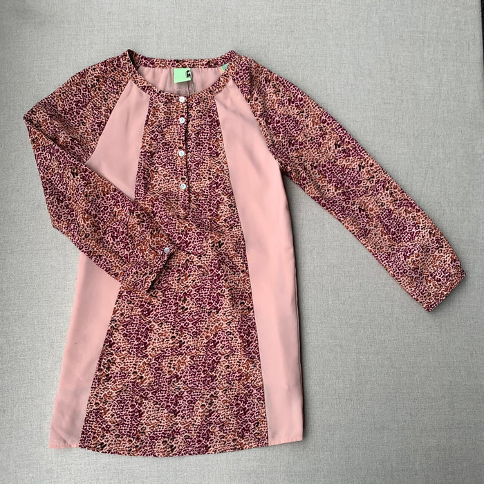 Pre Loved Pink Print Dress