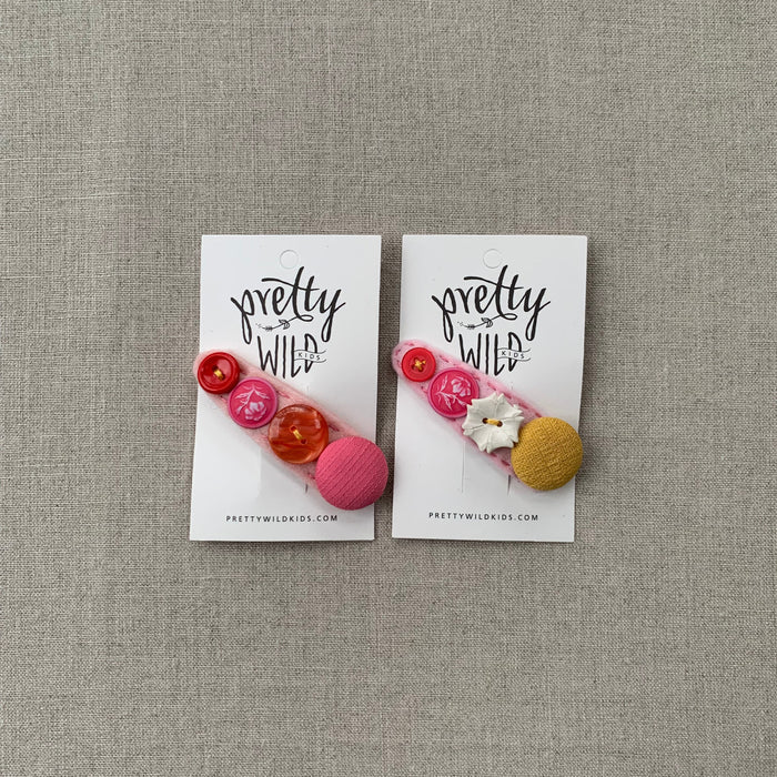 Pretty Wild Kids - Benny Vintage Button Snaps - Medium