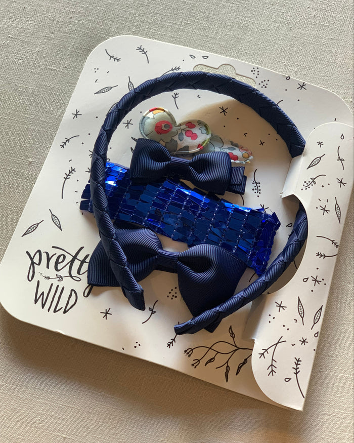 Pretty Wild Kids Midnight Hair Set