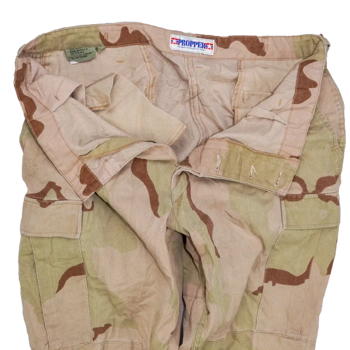 Propper 3 Colour Desert BDU Trousers - Large Regular - Army & Outdoors - Combat Trousers