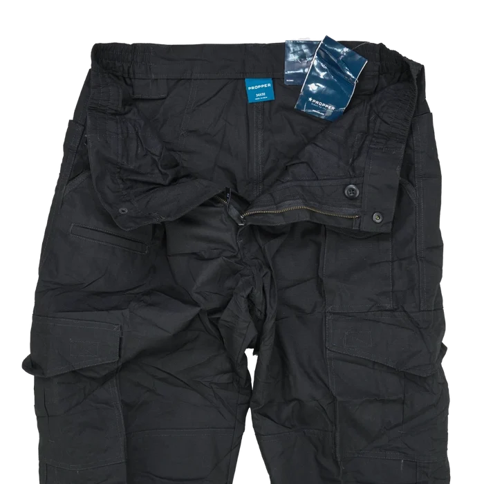 Propper Black Tactical Trousers - 34x32, Medium - Army & Outdoors - Combat Trousers