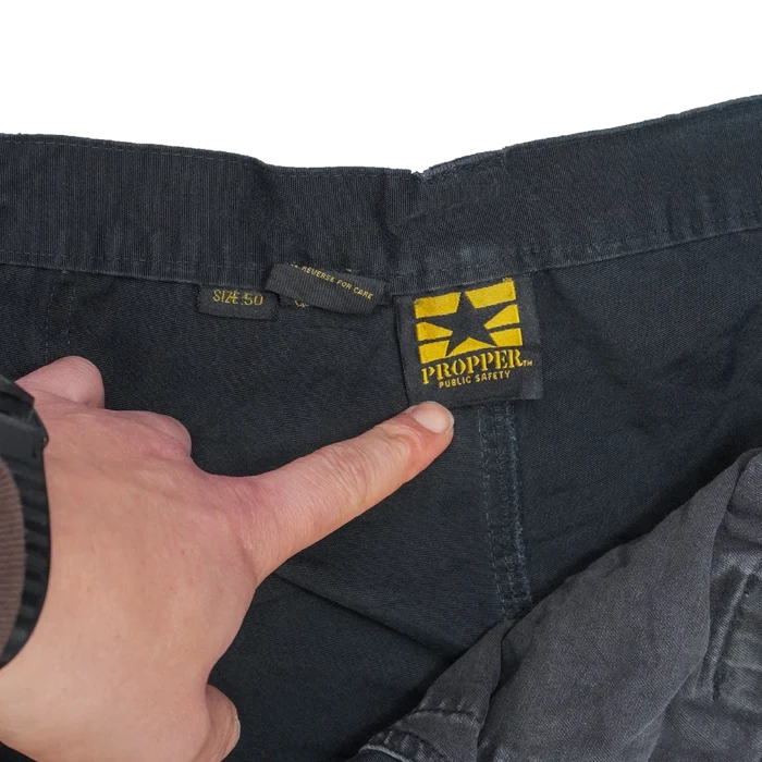 Propper Black Tactical Trousers - Size 50, 2XLarge - Army & Outdoors - Combat Trousers