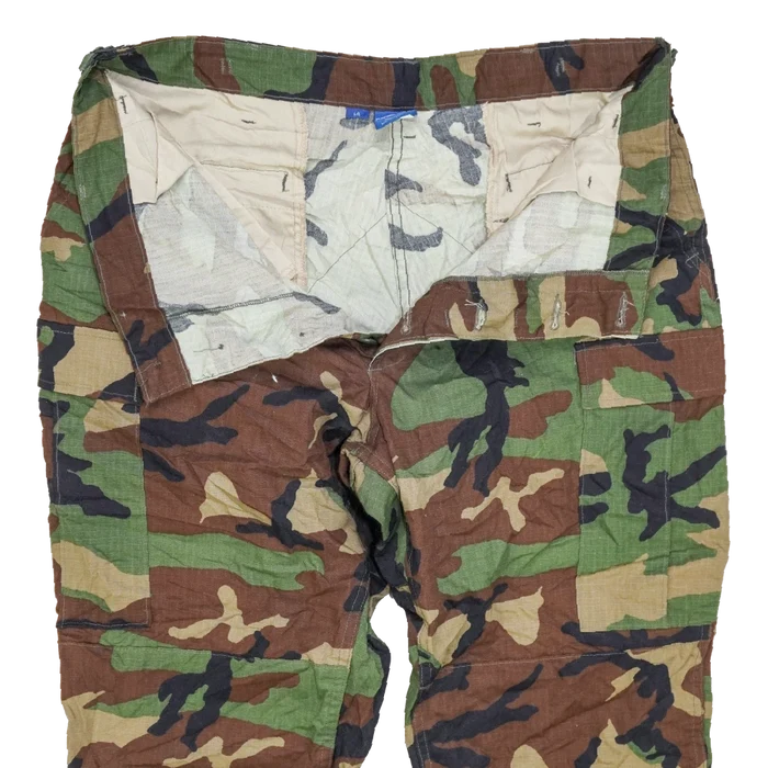 Propper Woodland Ripstop BDU Trousers - Large Long - Army & Outdoors - Combat Trousers